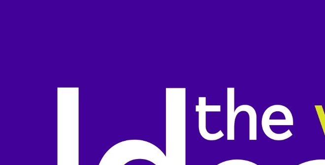 The Viral Ideas logo on purple